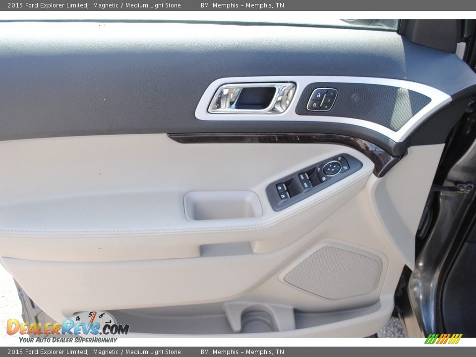 2015 Ford Explorer Limited Magnetic / Medium Light Stone Photo #10