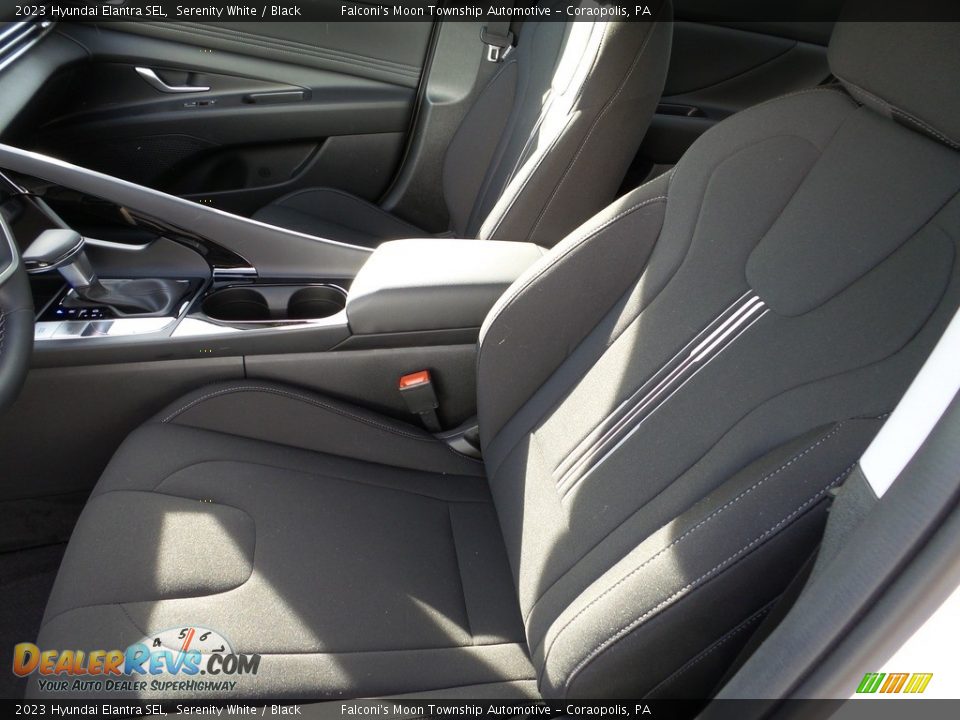 2023 Hyundai Elantra SEL Serenity White / Black Photo #11