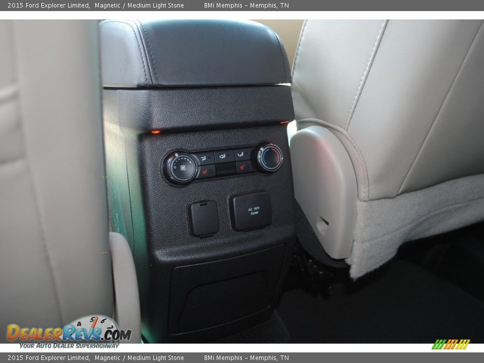 2015 Ford Explorer Limited Magnetic / Medium Light Stone Photo #20