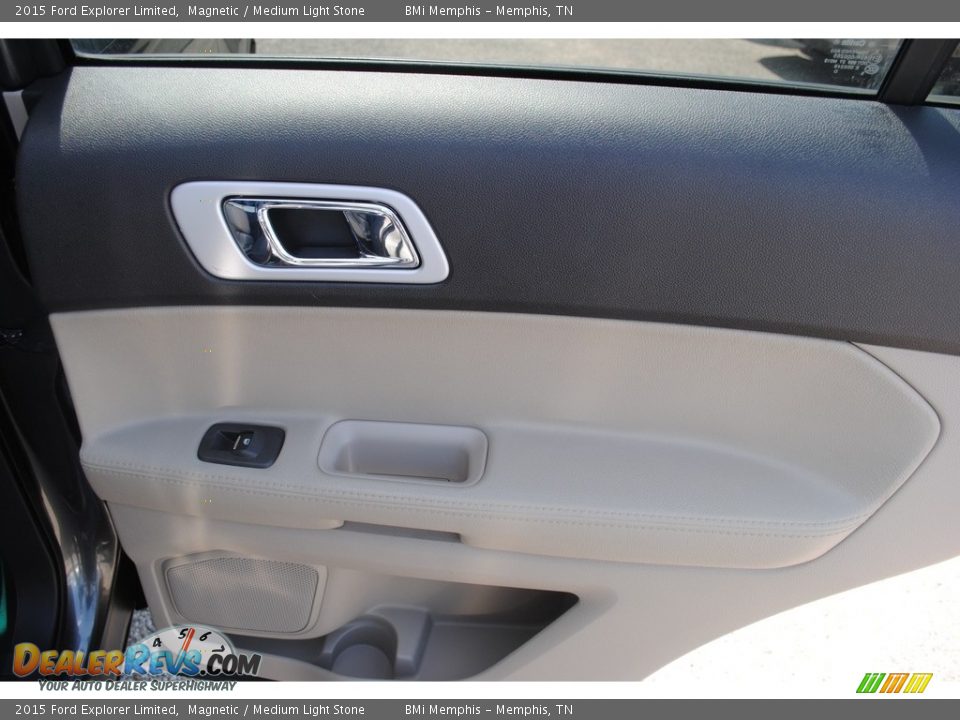 2015 Ford Explorer Limited Magnetic / Medium Light Stone Photo #23