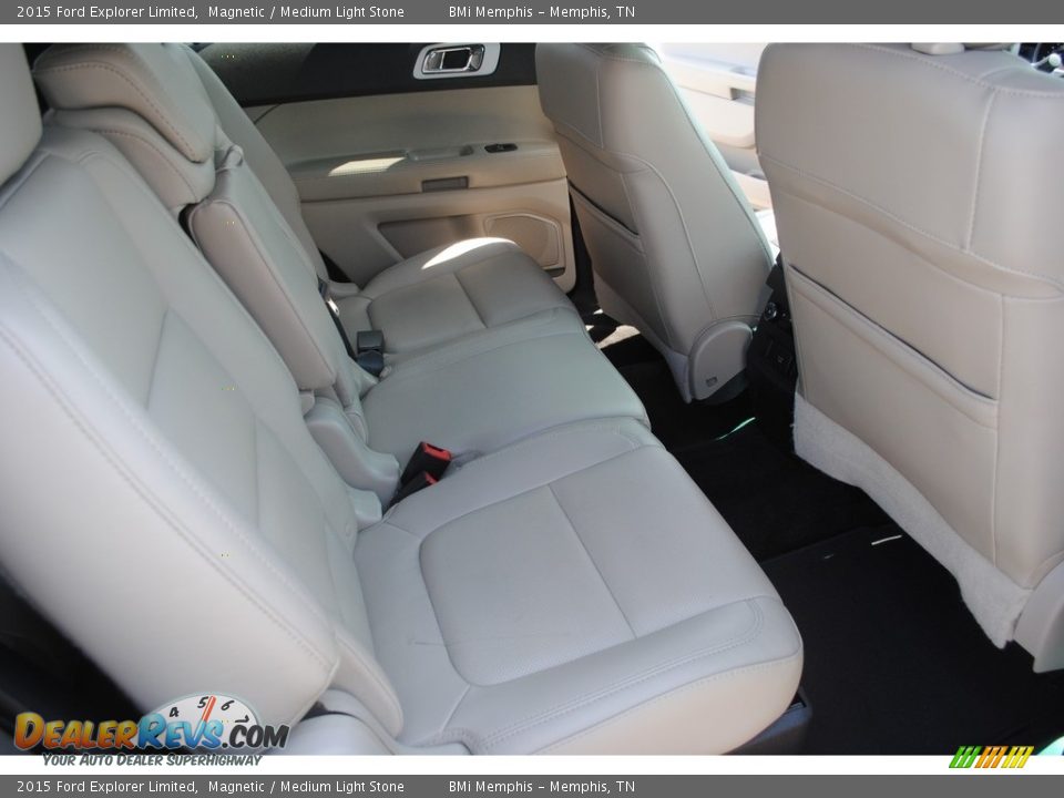 2015 Ford Explorer Limited Magnetic / Medium Light Stone Photo #24