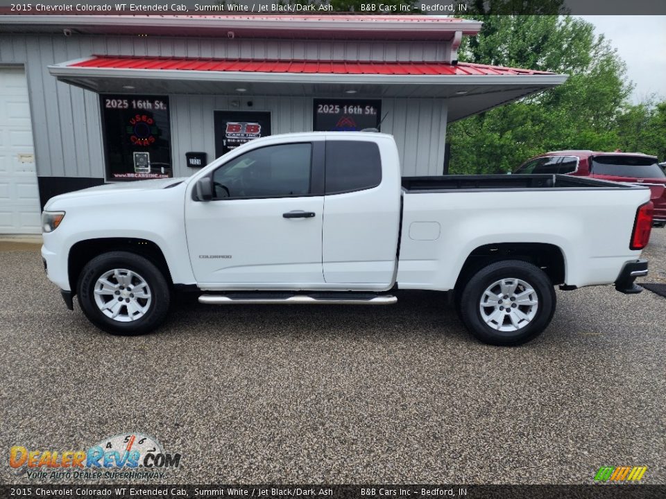 2015 Chevrolet Colorado WT Extended Cab Summit White / Jet Black/Dark Ash Photo #1