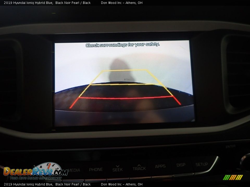 2019 Hyundai Ioniq Hybrid Blue Black Noir Pearl / Black Photo #2