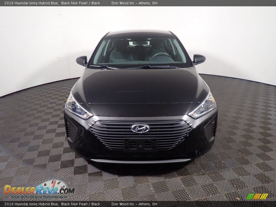 2019 Hyundai Ioniq Hybrid Blue Black Noir Pearl / Black Photo #4
