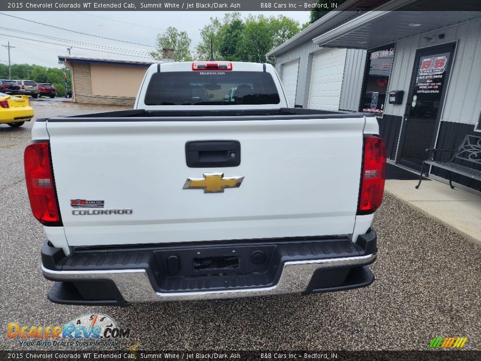 2015 Chevrolet Colorado WT Extended Cab Summit White / Jet Black/Dark Ash Photo #3