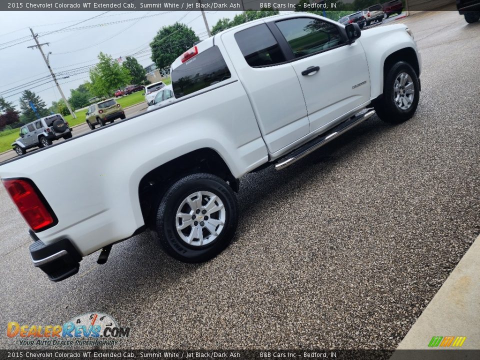 2015 Chevrolet Colorado WT Extended Cab Summit White / Jet Black/Dark Ash Photo #4