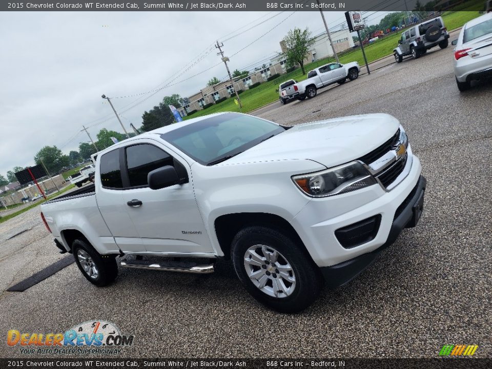 2015 Chevrolet Colorado WT Extended Cab Summit White / Jet Black/Dark Ash Photo #5