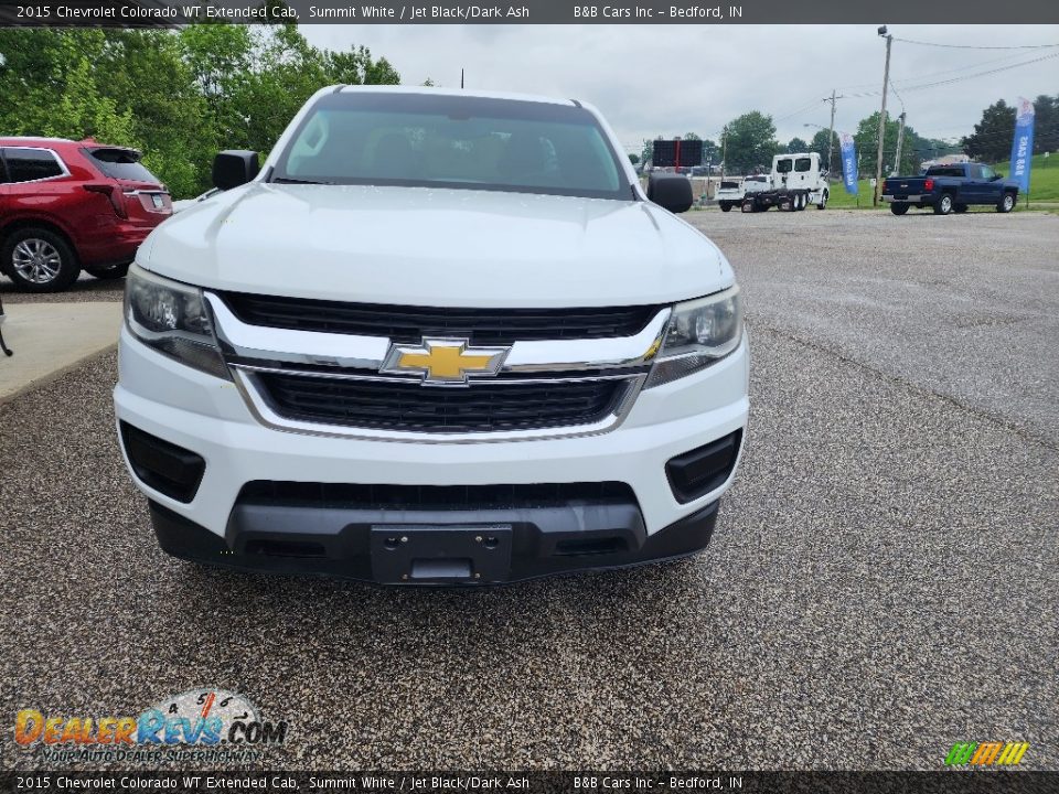 2015 Chevrolet Colorado WT Extended Cab Summit White / Jet Black/Dark Ash Photo #6