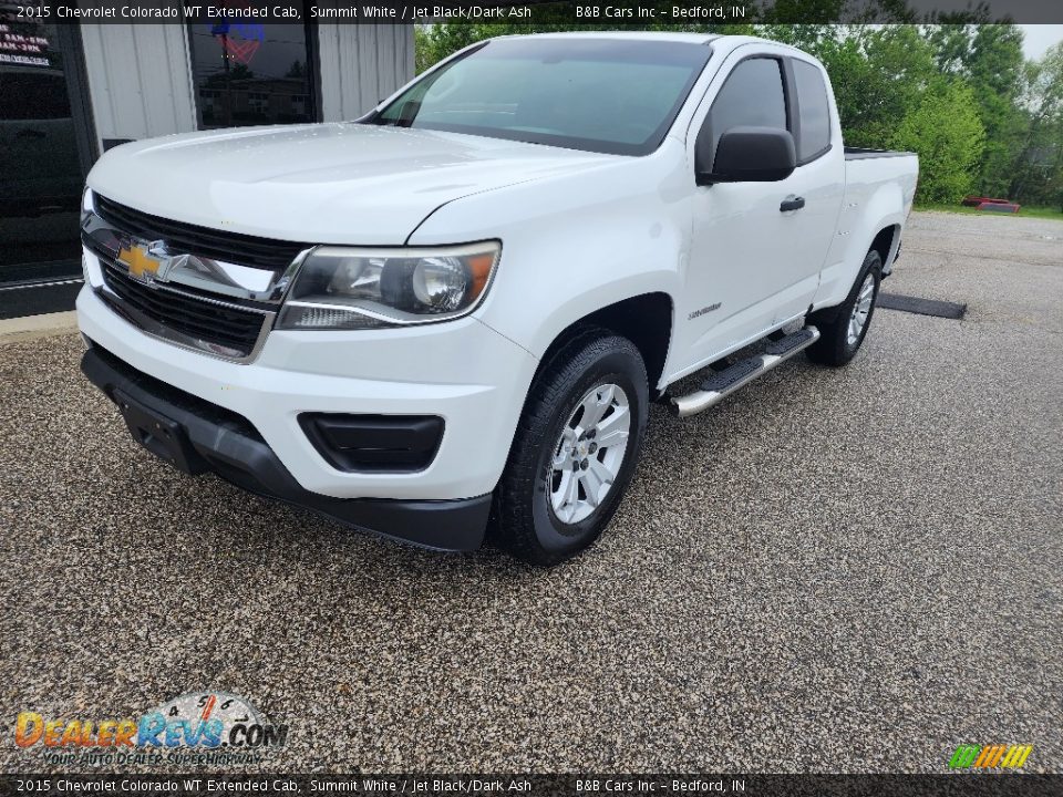 2015 Chevrolet Colorado WT Extended Cab Summit White / Jet Black/Dark Ash Photo #7