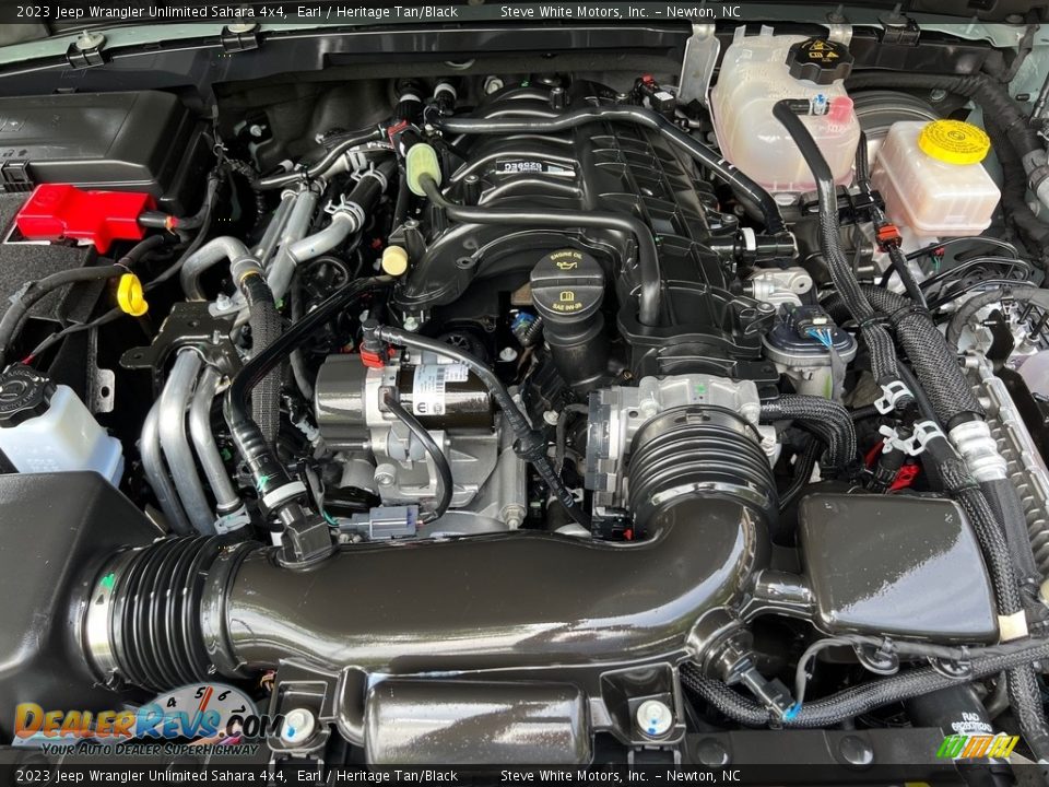 2023 Jeep Wrangler Unlimited Sahara 4x4 3.6 Liter DOHC 24-Valve VVT V6 Engine Photo #9