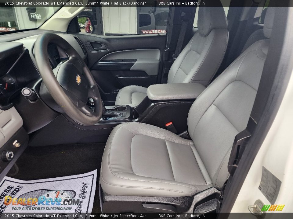 2015 Chevrolet Colorado WT Extended Cab Summit White / Jet Black/Dark Ash Photo #9
