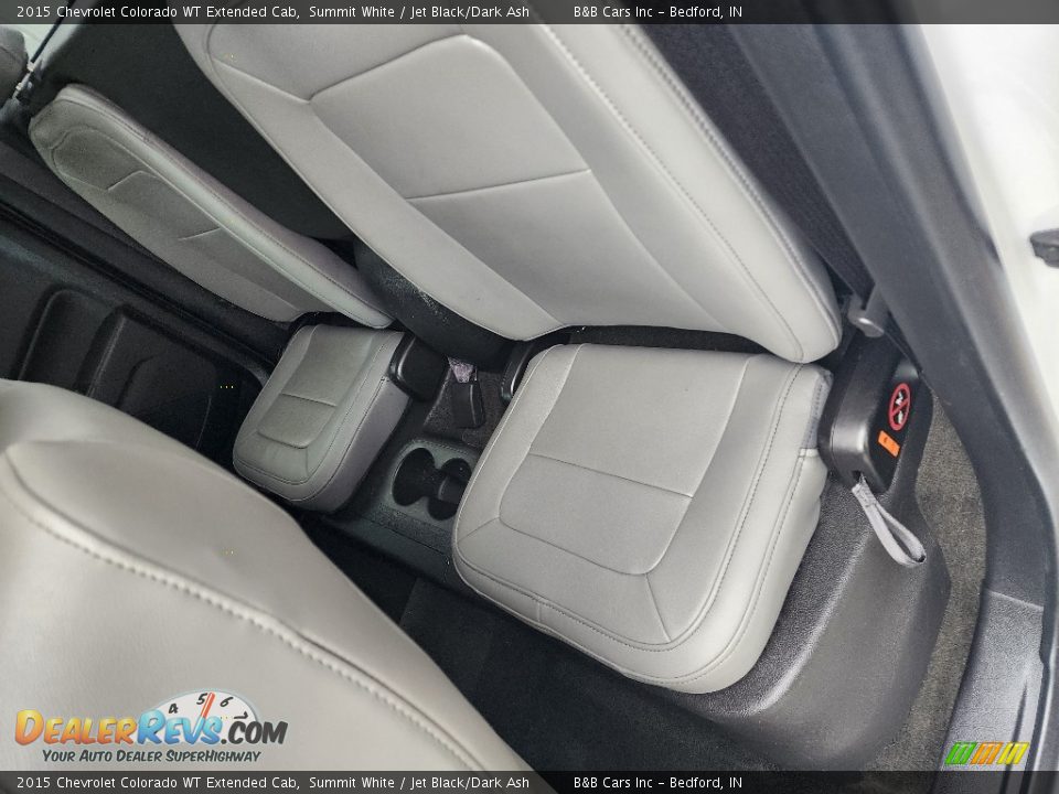 2015 Chevrolet Colorado WT Extended Cab Summit White / Jet Black/Dark Ash Photo #10