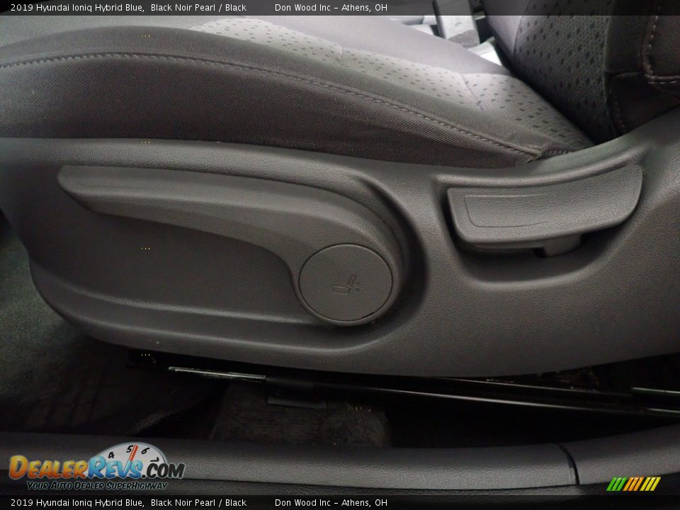 2019 Hyundai Ioniq Hybrid Blue Black Noir Pearl / Black Photo #19