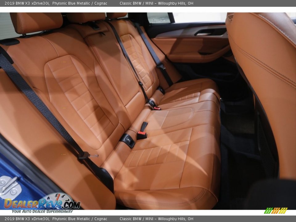 Rear Seat of 2019 BMW X3 xDrive30i Photo #20