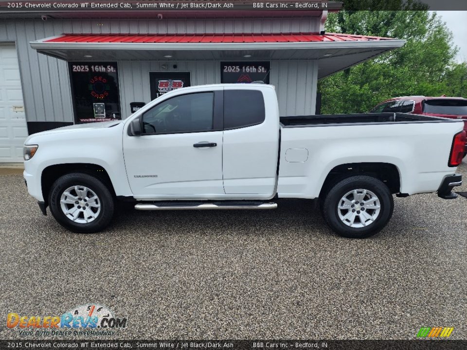 2015 Chevrolet Colorado WT Extended Cab Summit White / Jet Black/Dark Ash Photo #19