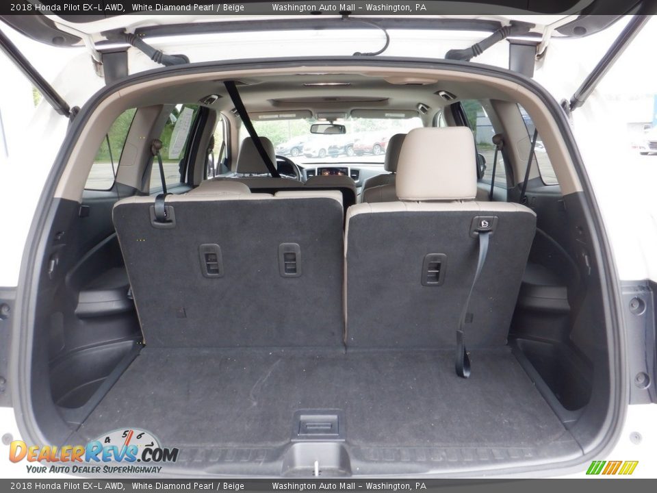 2018 Honda Pilot EX-L AWD Trunk Photo #28