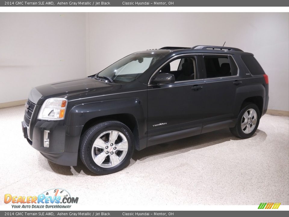 2014 GMC Terrain SLE AWD Ashen Gray Metallic / Jet Black Photo #3