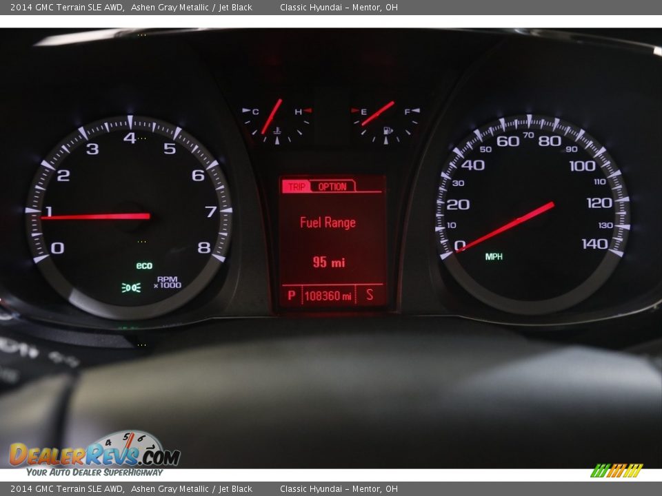 2014 GMC Terrain SLE AWD Ashen Gray Metallic / Jet Black Photo #8