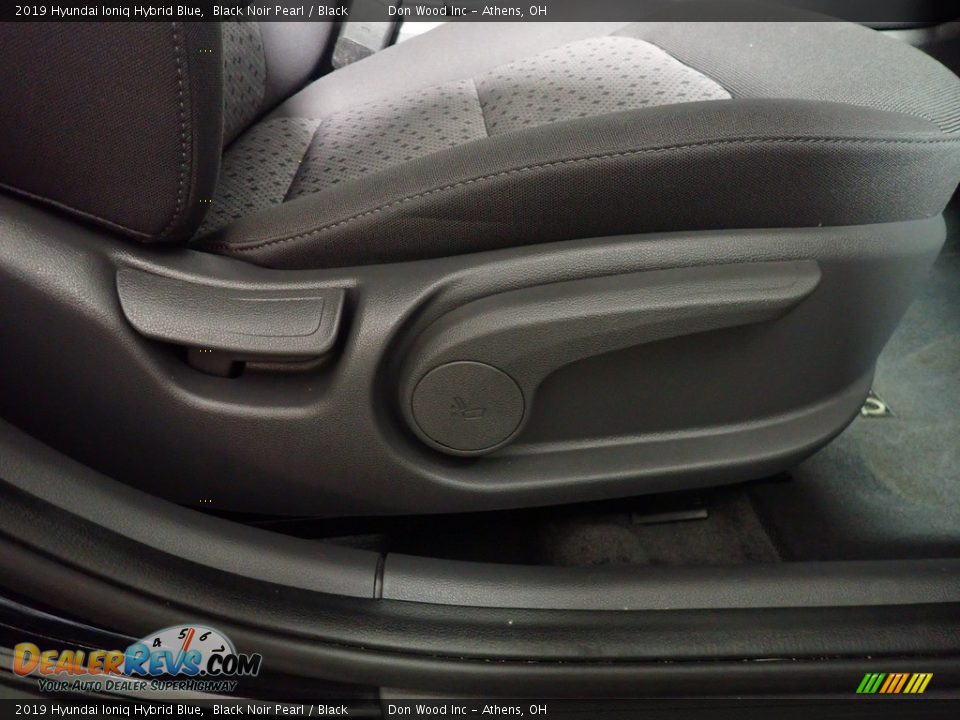 2019 Hyundai Ioniq Hybrid Blue Black Noir Pearl / Black Photo #36