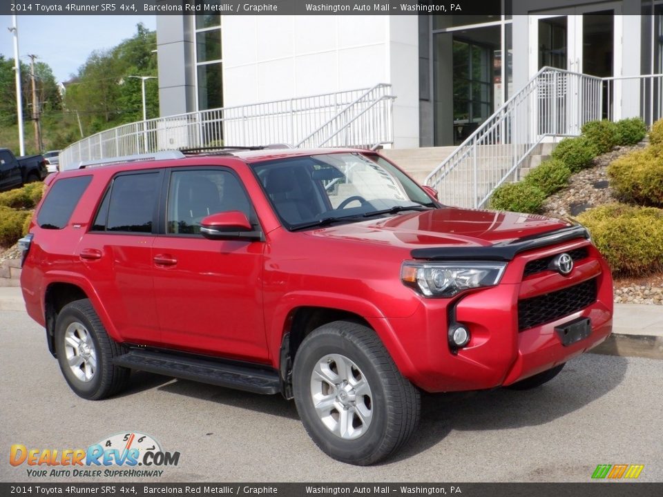 2014 Toyota 4Runner SR5 4x4 Barcelona Red Metallic / Graphite Photo #1