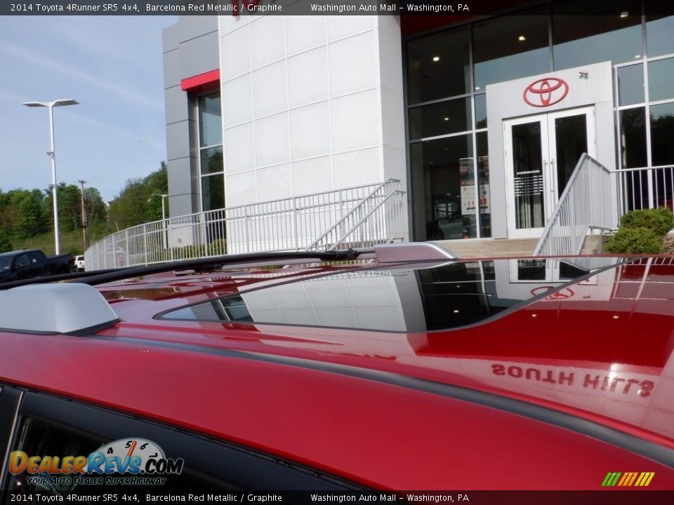2014 Toyota 4Runner SR5 4x4 Barcelona Red Metallic / Graphite Photo #3