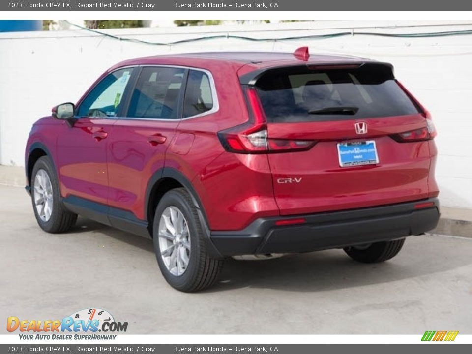 2023 Honda CR-V EX Radiant Red Metallic / Gray Photo #2