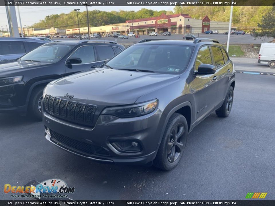 2020 Jeep Cherokee Altitude 4x4 Granite Crystal Metallic / Black Photo #1