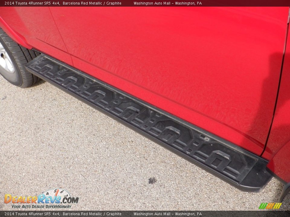 2014 Toyota 4Runner SR5 4x4 Barcelona Red Metallic / Graphite Photo #12