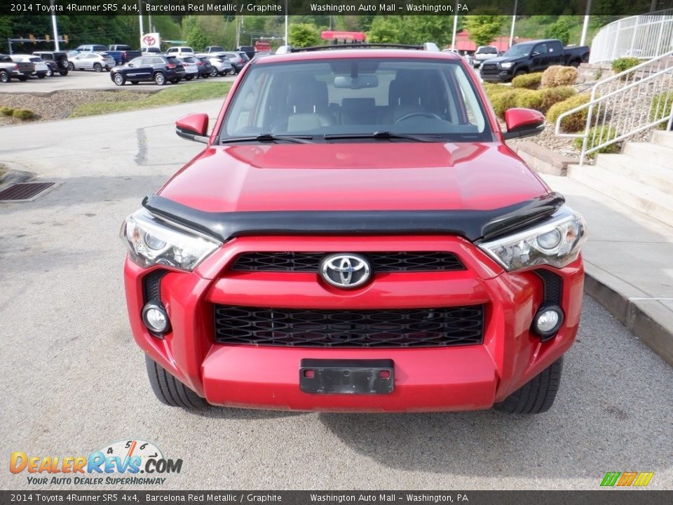 2014 Toyota 4Runner SR5 4x4 Barcelona Red Metallic / Graphite Photo #13