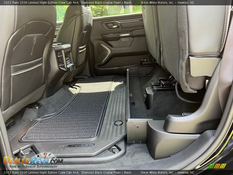 Rear Seat of 2023 Ram 1500 Limited Night Edition Crew Cab 4x4 Photo #18