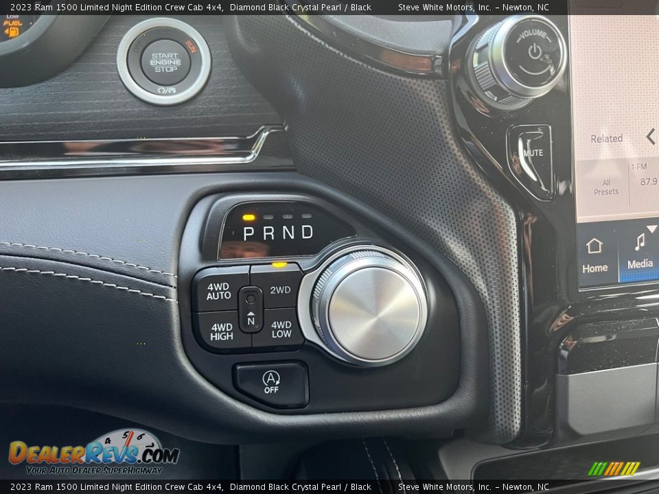 2023 Ram 1500 Limited Night Edition Crew Cab 4x4 Shifter Photo #26