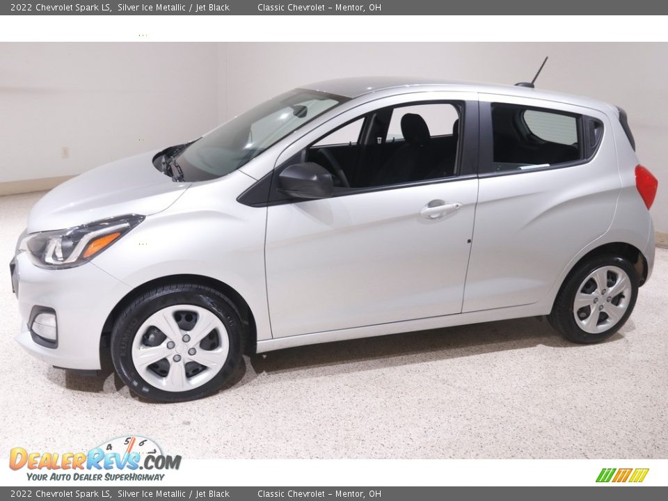 Silver Ice Metallic 2022 Chevrolet Spark LS Photo #3