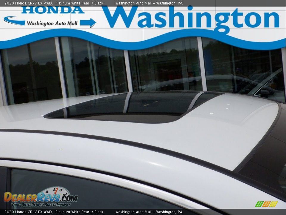 2020 Honda CR-V EX AWD Platinum White Pearl / Black Photo #3