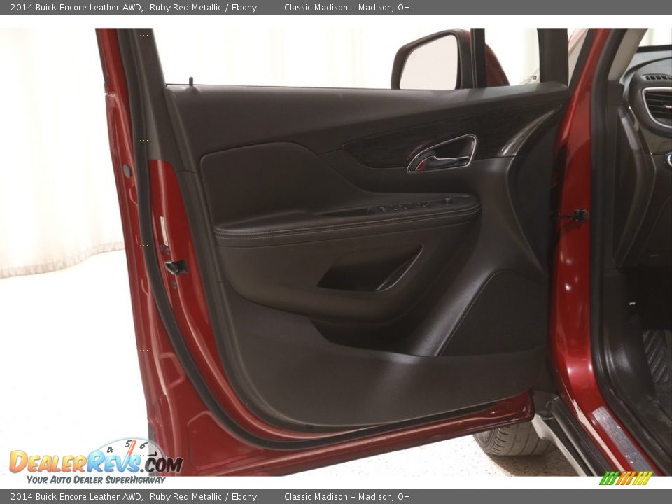 2014 Buick Encore Leather AWD Ruby Red Metallic / Ebony Photo #4