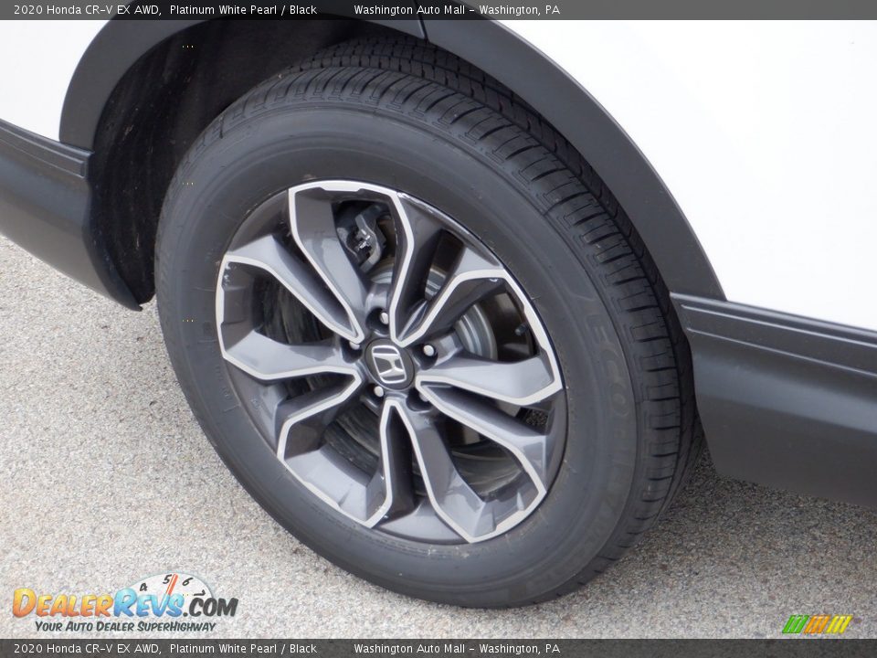2020 Honda CR-V EX AWD Platinum White Pearl / Black Photo #4