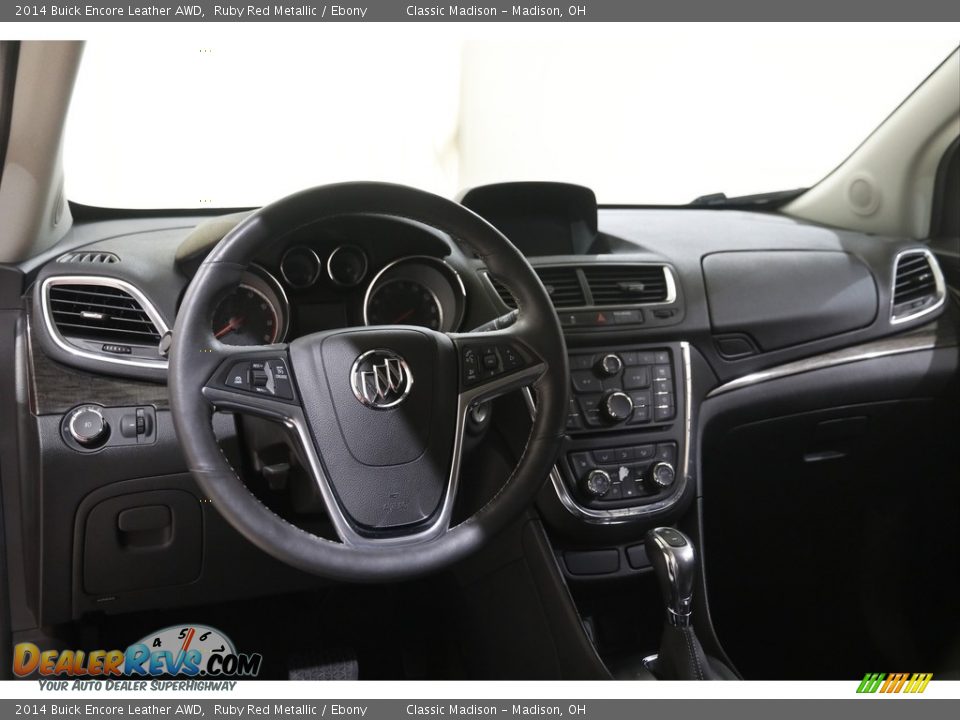 2014 Buick Encore Leather AWD Ruby Red Metallic / Ebony Photo #6