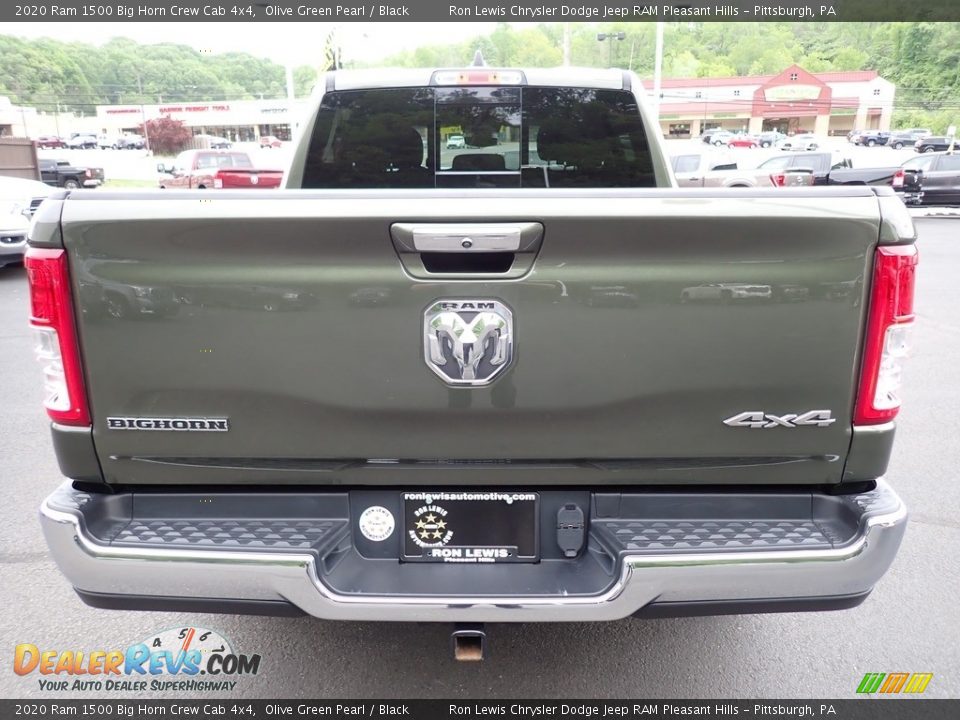 2020 Ram 1500 Big Horn Crew Cab 4x4 Olive Green Pearl / Black Photo #4