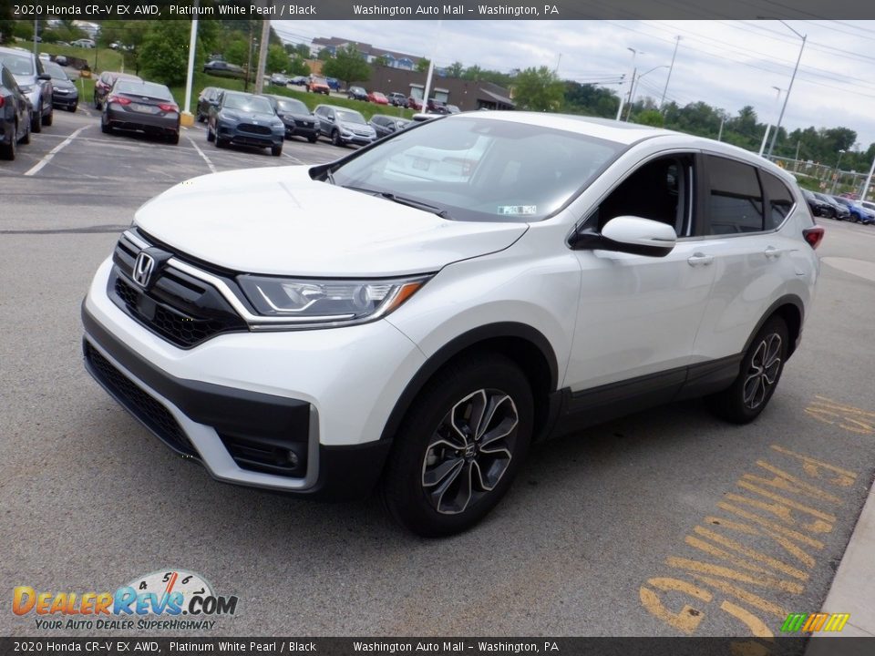 2020 Honda CR-V EX AWD Platinum White Pearl / Black Photo #6
