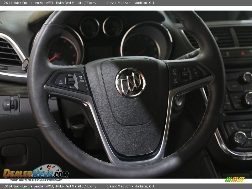 2014 Buick Encore Leather AWD Ruby Red Metallic / Ebony Photo #7