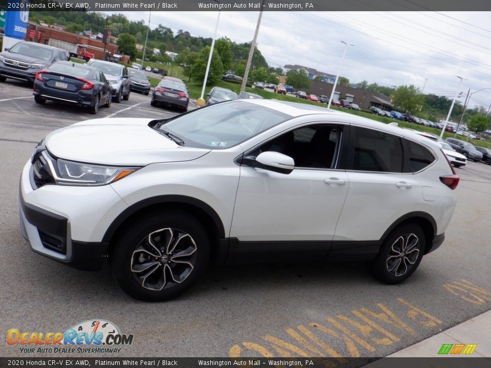 2020 Honda CR-V EX AWD Platinum White Pearl / Black Photo #7