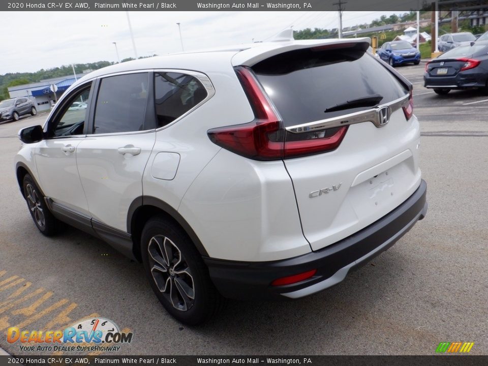 2020 Honda CR-V EX AWD Platinum White Pearl / Black Photo #8