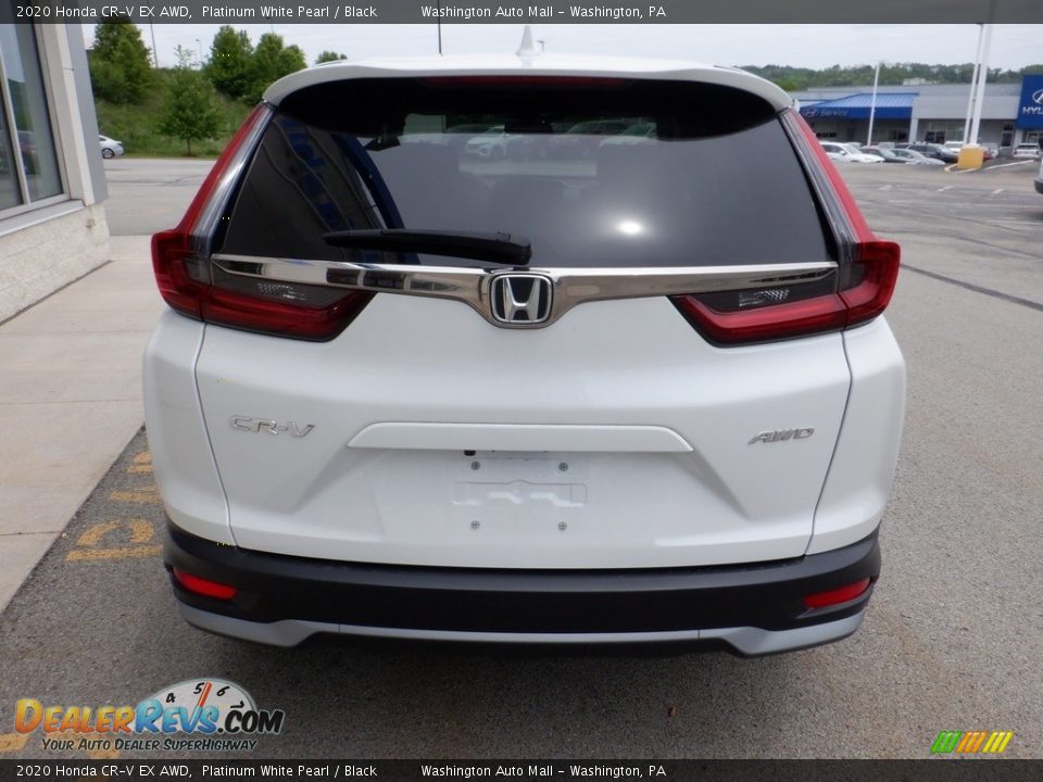 2020 Honda CR-V EX AWD Platinum White Pearl / Black Photo #9