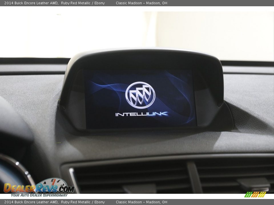 2014 Buick Encore Leather AWD Ruby Red Metallic / Ebony Photo #10