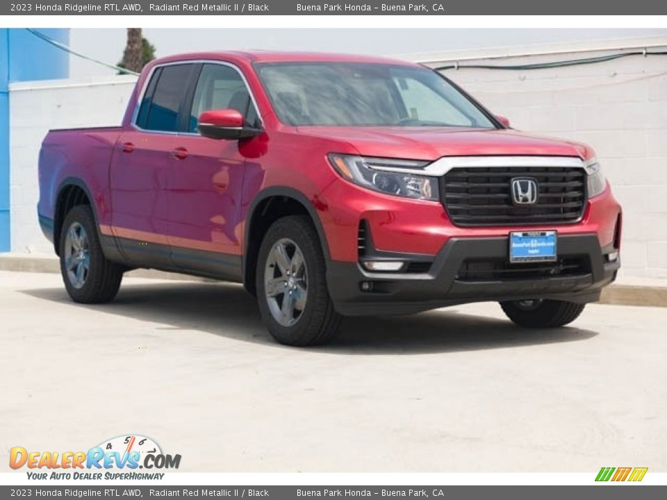 Front 3/4 View of 2023 Honda Ridgeline RTL AWD Photo #1