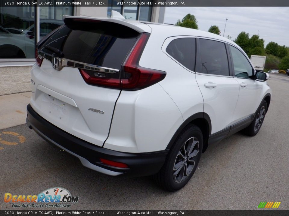 2020 Honda CR-V EX AWD Platinum White Pearl / Black Photo #10