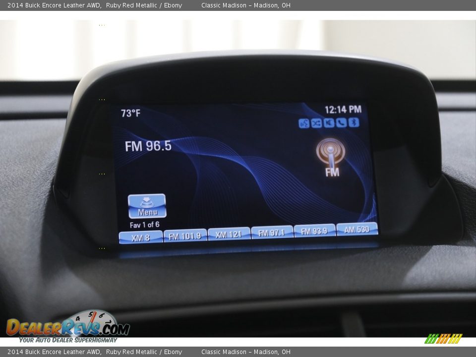 2014 Buick Encore Leather AWD Ruby Red Metallic / Ebony Photo #11