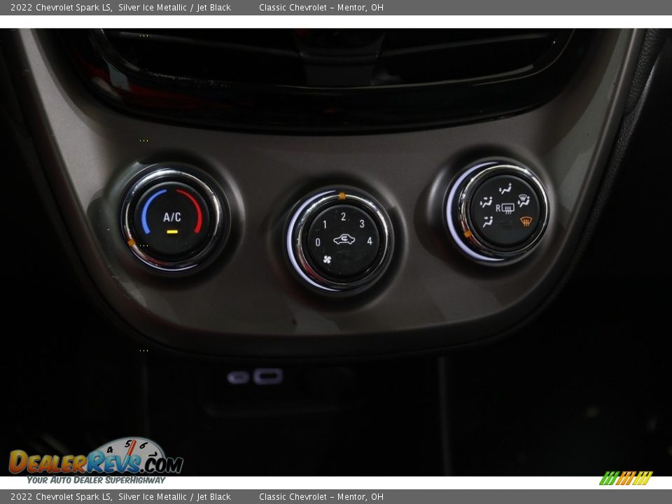 2022 Chevrolet Spark LS Silver Ice Metallic / Jet Black Photo #14