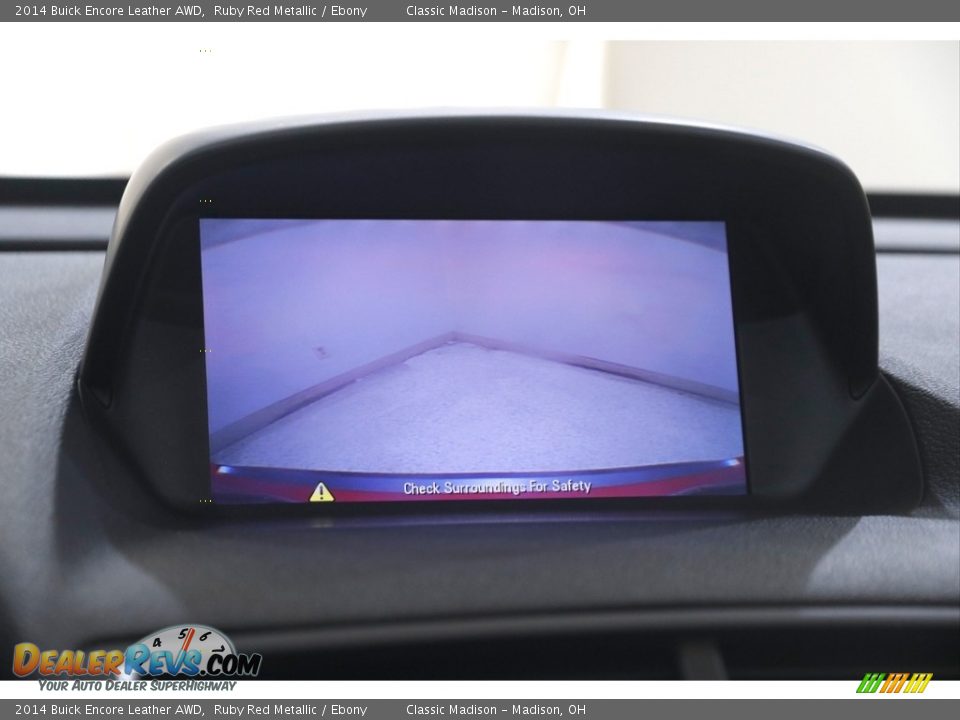 2014 Buick Encore Leather AWD Ruby Red Metallic / Ebony Photo #13