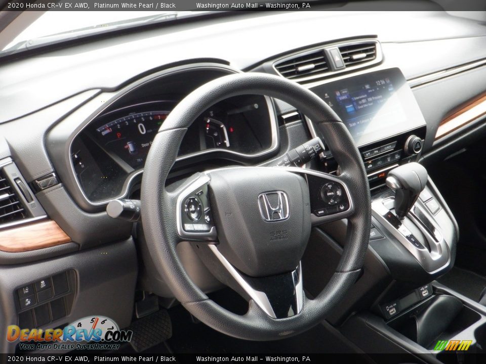 2020 Honda CR-V EX AWD Platinum White Pearl / Black Photo #14