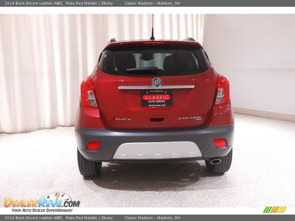2014 Buick Encore Leather AWD Ruby Red Metallic / Ebony Photo #18